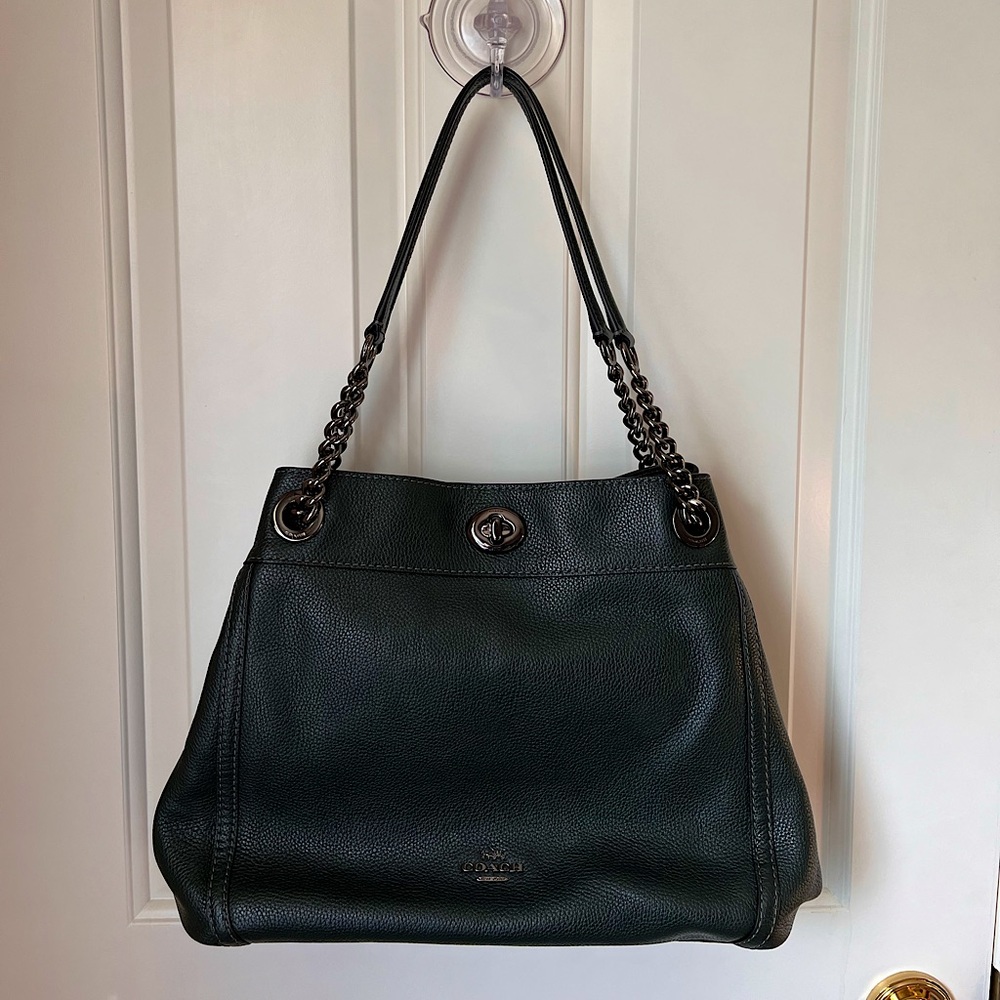 COACH Green Handbag